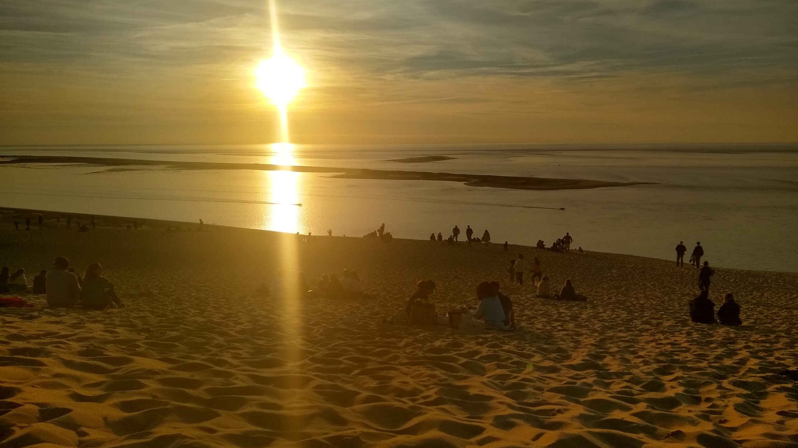 Le Teich 9 km walk and sunset picnic at Dune du Pilat