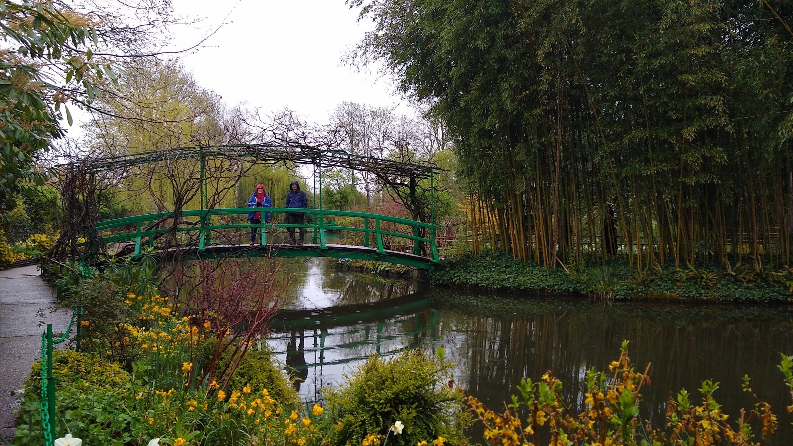 Monet’s magnificent garden.